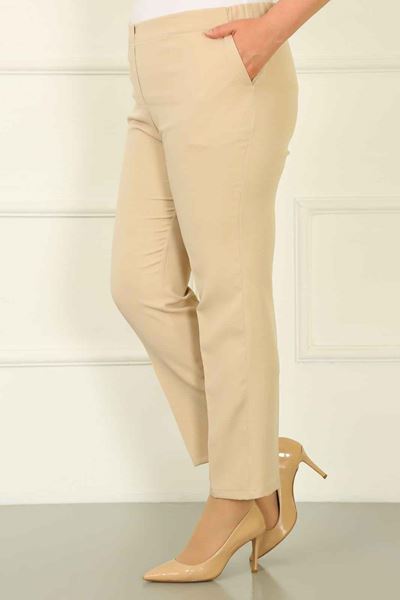 Immagine di CURVY GIRL QUALITY SUMMER TAILORED ELASTICATED TROUSER